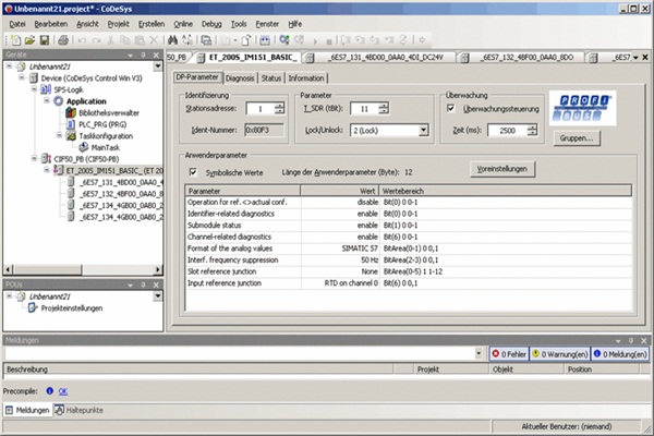 CODESYS Profibus